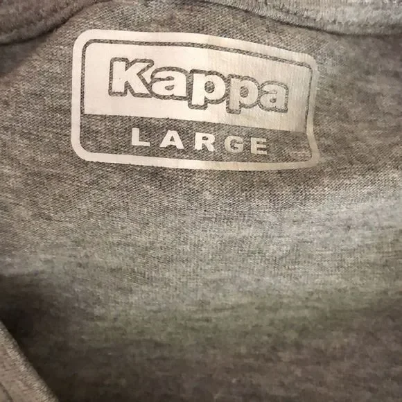 Kappa Logo Cromok T-shirt Grey Medium Melange - Picture 6 of 7